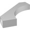 Ekena Millwork 4-in. W x 26-in. D x 30-in. H Westlake Architectural Grade PVC Knee Brace BRCP04X26X30WTL - alternate 4